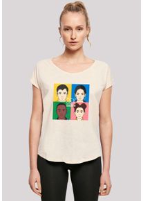 F4NT4STIC Damen T-Shirt "Sex Education Blur Cover Netflix TV Series", weiß, casual, Gr. L, Obermaterial: 100% Baumwolle, Shirts, Premium Qualität