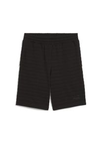Puma Herren Sporthose "Essentials Elevated 9" Strukturierte Shorts Herren", schwarz, Gr. S, unifarben, Obermaterial: 40% Polyester, 60% Baumwolle;