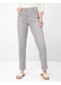Damen 5-Pocket-Jeans "Style CORRY", grau, Gr. 46, RAPHAELA BY Brax, 50% Baumwolle, 40% Lyocell, 7% Elastomultiester, 3% Elasthan, Jeans
