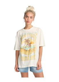 Billabong Damen T-Shirt "Sunset Mindset", weiß, Gr. XL, 100% Baumwolle, Shirts