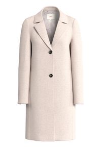 s.Oliver Damen Wintermantel, beige, casual, Gr. 46, unifarben, Web, Obermaterial: 50% Polyester, 40% Wolle, 10% Nylon. Futter: 100% Polyester,