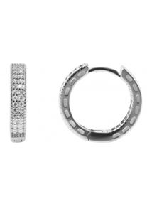 Adelia´s ADELIA ́S Damen Paar Creolen, Damen, Silber 925 (Sterlingsilber), silber, Silber 925 (Sterlingsilber), Ohrringe