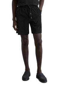 Marc O'Polo MARC O'POLO Herren Shorts "aus Bio-Baumwoll-Frottee", schwarz, casual, Gr. XL, unifarben, Obermaterial: 100% Baumwolle, Hosen