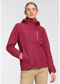 Killtec Damen Regenjacke, rosa, sportlich, Gr. 36, unifarben, Popeline, Obermaterial: 100% Polyester. Futter: 100% Polyester, Jacken, Wasser- &