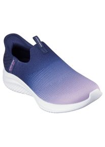 Skechers Damen Slip-On Sneaker "ULTRA FLEX 3.0-BEAUTY BLEND", Gr. 35, blau, Textil, modisch, Schuhe, Slipper, Freizeitschuh mit bequemer Air-Cooled