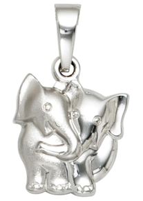 Jobo Damen Ketten-Anhänger "Anhänger Elefant", Silber 925 (Sterlingsilber), silber, Silber 925 (Sterlingsilber), Schmuckanhänger, 925 Silber