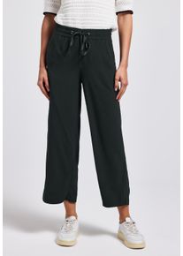 Street One Damen Stoffhosepine grove grün, casual, Gr. 42, unifarben, Stoff, 100% Viskose, Hosen, High Waist