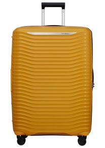 Samsonite Hartschalen-Trolley "UPSCAPE, verschiedene Größen und Farben", gelb, Polypropylen, gestreift, modisch, Koffer, Volumenerweiterung