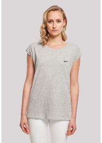 F4NT4STIC Damen T-Shirt "Slay", grau, casual, Gr. XXXL, Obermaterial: 100% Baumwolle, Shirts, Jugendwort 2022, slang