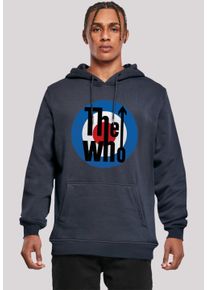 F4NT4STIC Herren Kapuzenpullover "The Who Target Classic", blau, casual, Gr. M, Obermaterial: 65% Baumwolle, 35% Polyester, Pullover, Premium Qualität