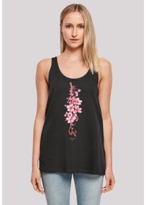 F4NT4STIC Damen T-Shirt "Cherry Blossom", schwarz, casual, Gr. XXXL, Obermaterial: 100% Baumwolle, Shirts, Print