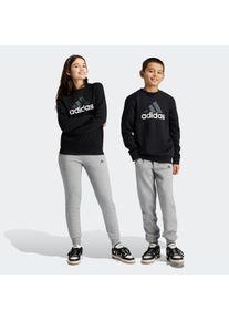 Kinder Trainingsanzug "J BL FL TS", schwarz, sportlich, Gr. 128, adidas Sportswear, Obermaterial: 70% Baumwolle, 30% Polyester, Sportanzüge