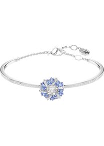 Swarovski Damen Armreif "Idyllia E Florere Blume, 5680014", M, Metall, bunt, Metall, Armbänder, mit Swarovski Kristall