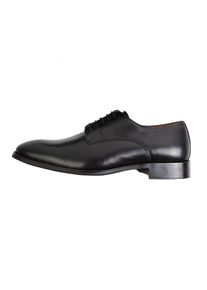 Roy Robson Herren Budapester "Anzugsschuh - Derby", Gr. 41, schwarz, Leder, unifarben, elegant, Schuhe