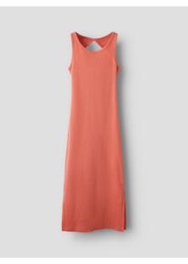 name it Mädchen Jerseykleid "NKFJALGOS XSL MAXI TANK DRESS", rot, casual, Gr. 158, unifarben, Rippware, Obermaterial: 95% Baumwolle, 5% Elasthan,