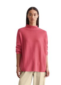 Marc O'Polo MARC O'POLO Damen Strickpullover "aus softer Bio-Baumwolle", rot, casual, Gr. XXS, unifarben, Obermaterial: 100% Baumwolle, Pullover