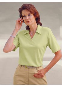 Classic Basics Damen Poloshirt "Shirt", grün, Gr. 38, unifarben, 60% Baumwolle, 40% Polyester, Shirts