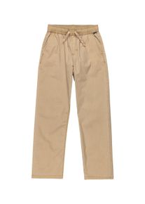 Quiksilver Kinder Stoffhose "TAXER PANT YOUTH", beige, sportlich, Gr. 14, unifarben, Jersey, Obermaterial: 98% Baumwolle, 2% Elasthan, Hosen