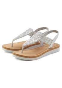 Venice Beach Damen Badesandale "Sommerschuh", Gr. 36, grau, Obermaterial: 100% Textilmaterial. Futter: 100% Lederimitat. Decksohle: 100% Synthetik.