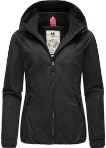 Ragwear Damen Outdoorjacke "Dizzie", schwarz, casual, Gr. 6XL, Außenmaterial: 100% Polyester, Innenfutter: 100% Polyester, Wattierung: 100%