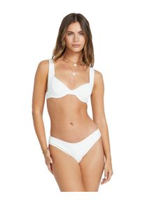 Billabong Damen Bikini-Hose "Salt and Sol Bondi", weiß, Gr. M, 91% Polyester, 9% Elasthan, Badehosen