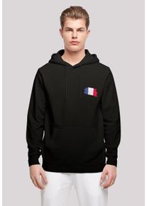 F4NT4STIC Herren Kapuzenpullover "France Frankreich Flagge Fahne", schwarz, casual, Gr. 5XL, Obermaterial: 50% Baumwolle, 50% Polyester, Pullover,