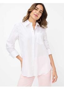 Brax Damen Klassische Bluse "Style VIKI", weiß, Gr. 40, 100% Baumwolle, Blusen