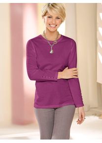 Classic Basics Damen Langarmshirt "Shirt", pink, Gr. 54, unifarben, 100% Baumwolle, Shirts