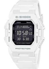 Casio G-SHOCK Smartwatch "GD-B500-1ER", weiß, Smartwatches, Armbanduhr,Herrenuhr,Bluetooth,Step Tracker, 2. Zeitzone, Resinarmband