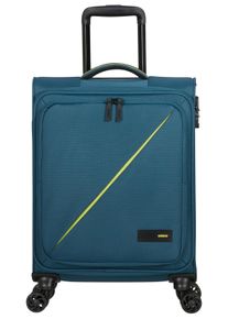 Handgepäck-Trolley "TAKE2CABIN, 55 cm harbor blue", American Tourister, blau, Koffer, Handgepäck-Koffer Koffer Reisegepäck Weichgepäck