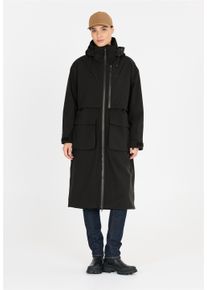 WHISTLER Damen Kurzmantel "Bombai", schwarz, casual, Gr. 44, unifarben, 100% Polyester, Mäntel, in wasserfester Qualität