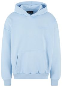 DROPSIZE Herren Kapuzensweatshirt "Dropsize Herren Heavy Oversize HD Print Hoodie", blau, Gr. XL, 70% Baumwolle, 30% Polyester, Sweatshirts