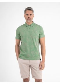 Lerros Herren Poloshirt "Lerros Poloshirt mit Stretchanteil", grün, Gr. XXXL, 95% Baumwolle, 5% Elasthan, Shirts