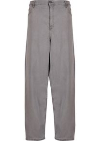Urban Classics Herren Stoffhose "Urban Classics 90 ́s Heavy Denim Pants", grau, Gr. 32, unifarben, 99% Baumwolle, 1% Elasthan, Hosen