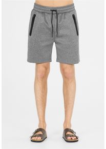 CRUZ Herren Shorts "Kanpur", grau, sportlich, Gr. M, meliert, 95% Polyester, 5% Elasthan, Hosen, für vielseitige Sport- und Freizeitlooks