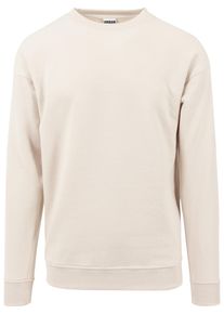 Urban Classics Herren Rundhalspullover "Urban Classics Herren Sweat Crewneck", beige, casual, Gr. XXL, unifarben, 63% Baumwolle, 37% Polyester,
