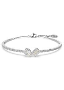 Swarovski Damen Armreif "MESMERA, 5667253", M, Metall, silber, Metall, Armbänder, mit Zirkonia (synth.)