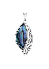 Vivance Damen Ketten-Anhänger "925-Sterling Silber rhodiniert Abalone", ONE-SIZE, Silber 925 (Sterlingsilber), 2,9 g, bunt, Silber 925