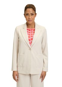 Betty Barclay Damen Jackenblazer "Betty Barclay Blazer-Jacke langarm", grau, modisch, Gr. 42, Obermaterial: 96% Polyester, 4% Elasthan., Blazer,