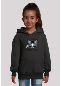F4NT4STIC Mädchen Kapuzenpullover "Kätzchen You Gotta Be Kitten Me", schwarz, casual, Gr. 146, Obermaterial: 65% Baumwolle, 35% Polyester, Pullover,