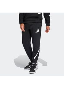 Herren Sporthose "M Z.N.E. PT", schwarz-weiß, sportlich, Gr. XXL, adidas Sportswear, Obermaterial: 57% Polyester, 43% Baumwolle, Hosen