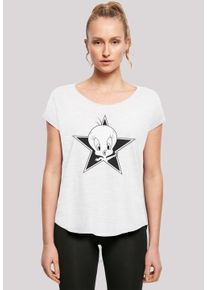 F4NT4STIC Damen T-Shirt "Looney Tunes Tweetie'", weiß, casual, Gr. XXL, Obermaterial: 100% Baumwolle, Shirts, Print