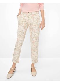 Brax Damen 3/4-Hose "Style MARON S", rosa, Gr. 46, 78% Baumwolle, 19% Lyocell, 3% Elasthan, Hosen