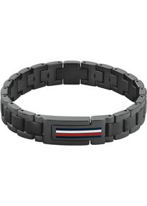 Tommy Hilfiger Herren Armband "MASON, 2790596, 2790597, 2790598", Edelstahl, bunt, Edelstahl, Armbänder, mit Emaille