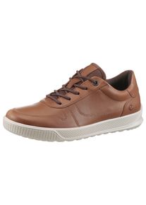 Ecco Herren Schnürschuh "BYWAY", Gr. 45, braun, Nubukleder, sportlich, Schuhe, Sneaker, Halbschuh, Freizeitschuh mit weichem Schaftrand