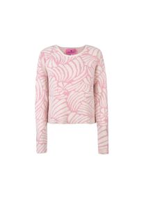 LIEBLINGSSTÜCK LIEBLINGSSTÜCK Damen Rundhalspullover "BobbyL", beige, modisch, Gr. 36, gemustert, mehrfarbig, Strick, Obermaterial: 100% Baumwolle, Pullover, mit