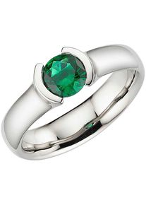 HECHTER PARIS Damen Fingerring "Schmuck Geschenk Silber 925 Damenring", 59, Silber 925 (Sterlingsilber), 4,9mm, bunt, Silber 925 (Sterlingsilber),