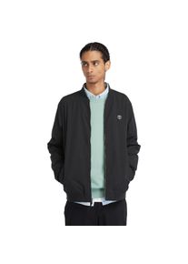 Timberland Herren Bomberjacke, schwarz, sportlich, Gr. S, unifarben, Web, Obermaterial: 55% Polyester, 45% Baumwolle, Jacken