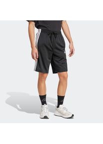 Herren Shorts "M 3S TR SHO", schwarz, sportlich, Gr. S, adidas Sportswear, Obermaterial: 100% Polyester, Hosen