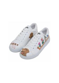DOGO Damen Sneaker "Ace Sneakers Mini Puppy Damen Sneaker / Female", Gr. 40, weiß, Lederimitat, casual, Schuhe, Vegan